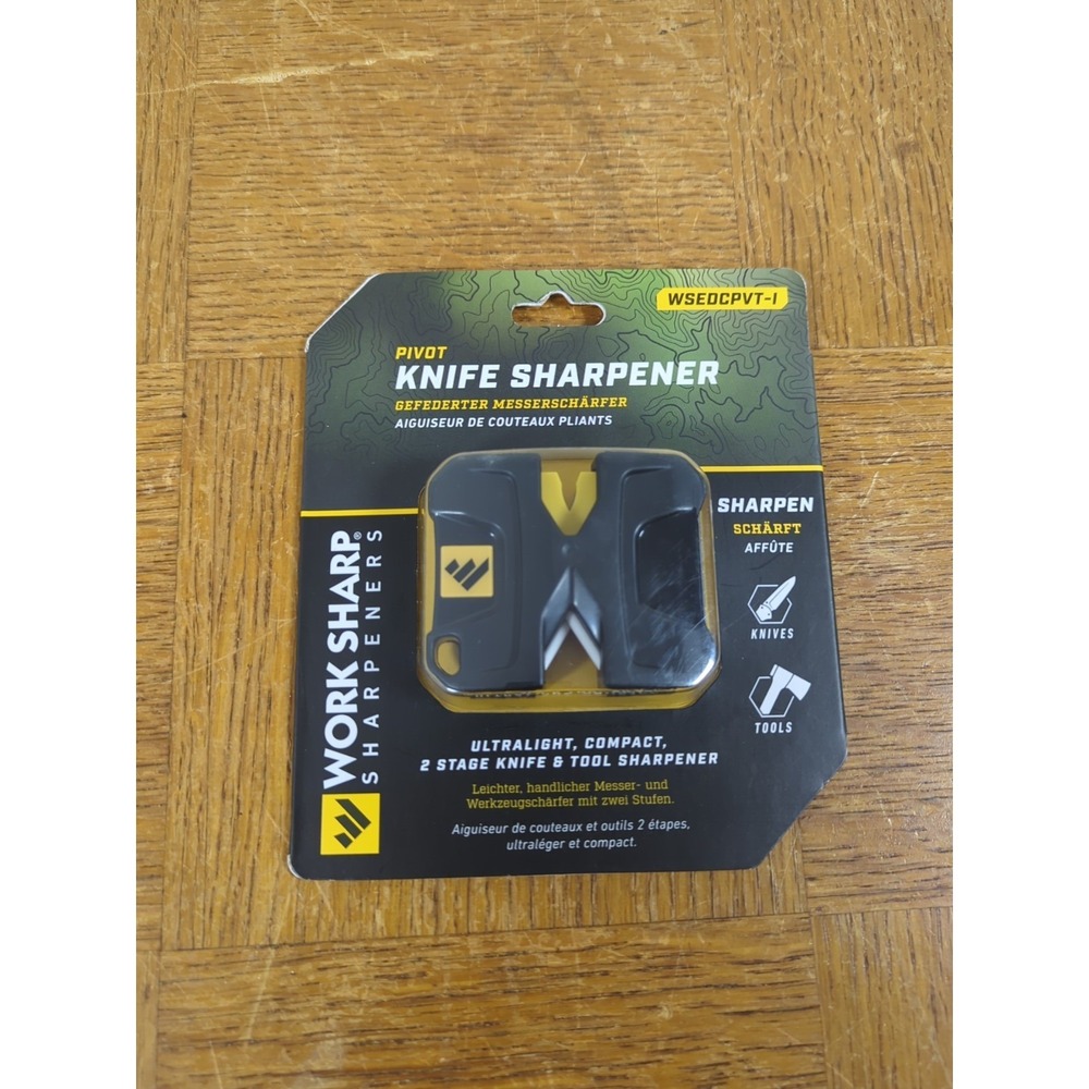Work Sharp EDC Pivot Knife Sharpener WSEDCPVT-I Ultralight Compact - NEW‎
